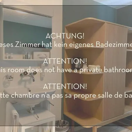 5th Floor Basic - Shared Bathrooms 2* Interlaken